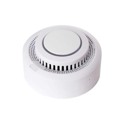 China Smart Tuya WiFi Smoke Sensor Fire Alarm For Smoke Detector System CE EN14604 Stanadard S009 for sale