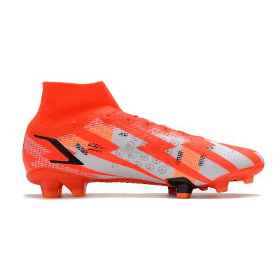 China Fashion\comfortable\durable  Football Boots Red SB High-top Knitted Cheap Indoor Waterproof Superfly 8 Spark Positivity CR7 FG Soccer Shoes Sports For Men for sale