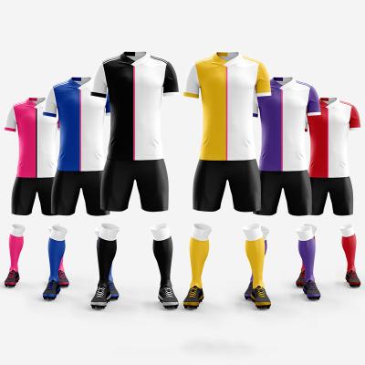 China Eco-Friendly Top Quality Custom Soccer Uniform Game Club Promotion Jerseys Wholesale Jersey Set Soccer Players for sale