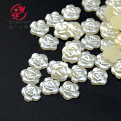 China Garment Accessories Wholesale 72# ABS Plastic Half Pearl Beads For Jewelry Making for sale