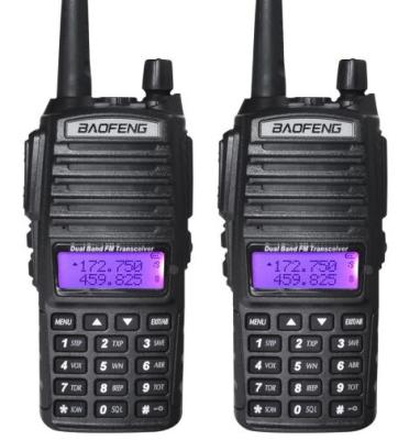 China Baofeng UV-82 VHF&UHF High Quality Dual Band Ham Radio BF-UV82 Two Way Radio for sale