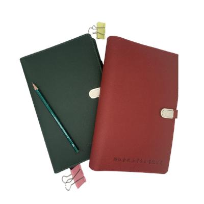 China Replaceable Inner Power Bank Multifunctional Notebook Pages PU Cover PU Leather Notebooks With Power Bank for sale