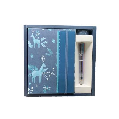 China Custom paper notebook stuffed with a5 hardcover size printing hardcover book boxes for gifts for sale