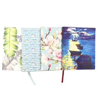 China Notebook Sweet Dream Cover Prinitng PU Optional Pattern Printed Colorful Diary School Stationery for sale