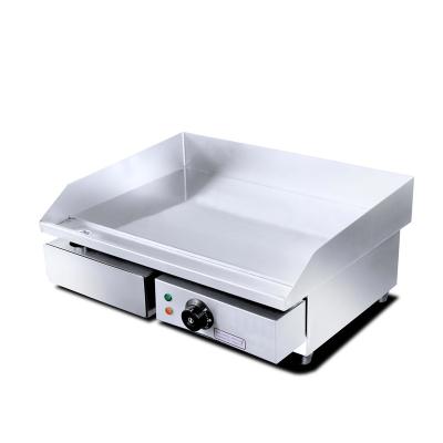 China All Flat Equipment Commercial Restaurant Kitchen Electric Fast Food Griddle With Flat Plate for sale