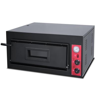 China 2023 New Commercial Kitchen 1-Deck Pizza Baking Commercial Supply Electric Oven With Stone for sale