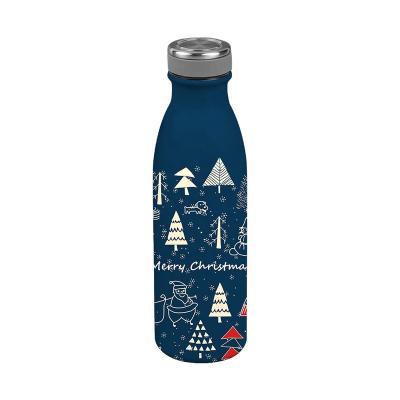 China Reusable Modern Reusable Wholesale Price Stainless Steel Vacuum Tea Flask Double Wall Sublimation Insulated With Lid for sale