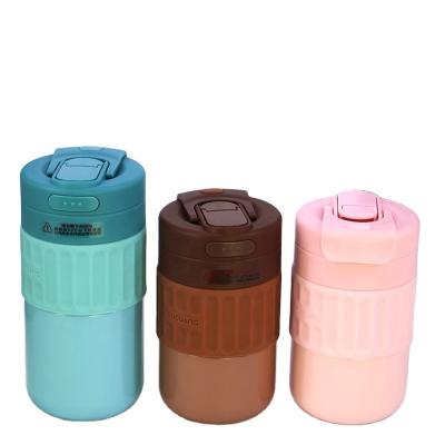 China Modern Reusable Reusable Stainless Steel Vacuum Sublimation Double Wall Viable Custom Logo Insulated Coffee Tumbler With Lid for sale