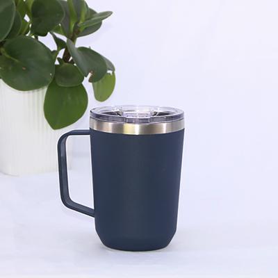 China 20oz Durable Double Wall Travel Mug Stainless Steel Coffee Thermo Tumbler Mugs With Handle for sale