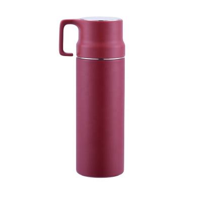 China 2021 Double Walls Wholesale Eco Friendly Sustainable Logo Stainless Steel Vacuum Bottle Custom Made for sale