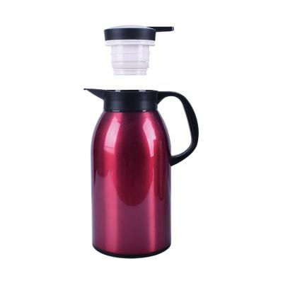 China Modern Large Capacity Sustainable Fashion Design Portable Reusable Double Wall Keep Coffee Carafe Vacuum Stainless Steel Hot 12 Hours for sale