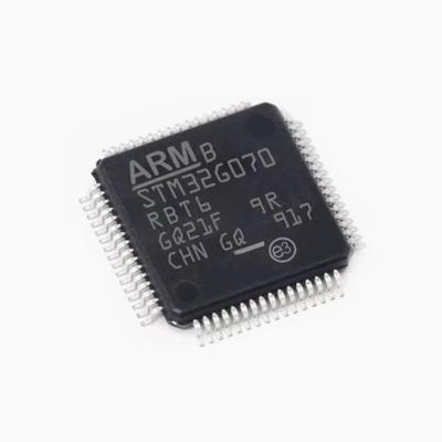 China New and original STM32G070RBT6 FLASH 64LQFP standard IC MCU 32BIT 128KB for sale