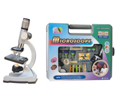 China ZKSTX-1200 Creative Lens Toys Children Toy Optical Glass Educational Microscope for sale