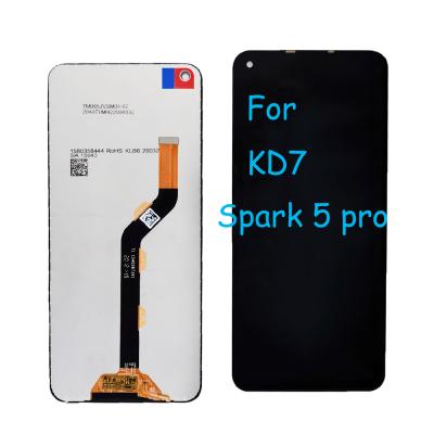 China Spark 5 Pro LCD Screen For Tecno KD7 Display With Touch Screen Replacement Spark 5 Pro KD7 for sale