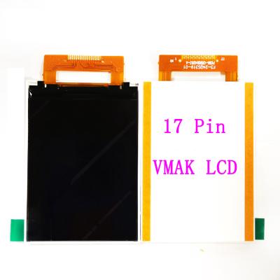 China Mobile Phone LCD Display Screen Digitizer China LCD 17 pin small LCDs 17QS299-01 for pin 17 for sale