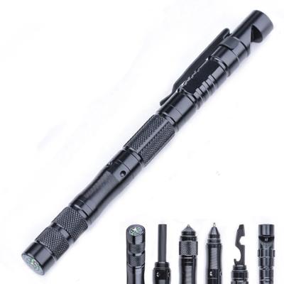 China HOT Multitool Amazon Survival Tool Penfor Tactical Self Defense Defense Instrument with Emergency Glass Breaker, Compass and Whistle for sale