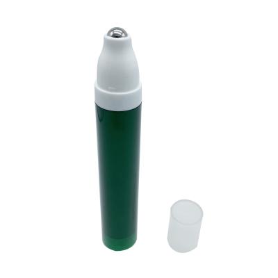 China Non Spill Glass Roll On Perfume Bottles Glass Cosmetic Packaging Bottle With Trackball for sale