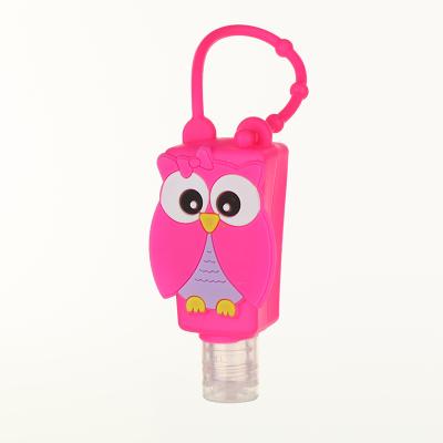 China Hand Sanitizer Gel Silicone Cover 30ml/50ml/40ml Child Safe Hand Wash Sanitizer Holder for sale