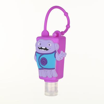 China Hand Sanitizer Gel Silicone Cover 30ml/50ml/40ml Child Safe Hand Wash Sanitizer Holder for sale