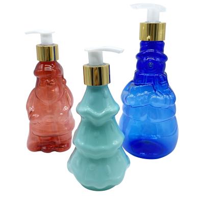 China Non Refillable PET Bottle 300ML Empty Pump Bottle for sale