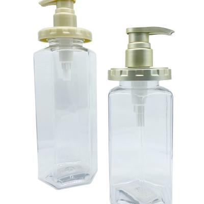 China Non Refillable PET Bottle 300ML Empty Pump Bottle for sale