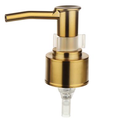 China Top Quality Non Foaming Spill Soap Dispenser Pump Up Refillable Aluminum Lotion Pump for sale