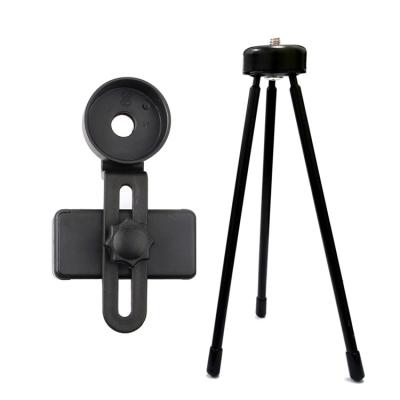 China Telescope Outdoor Accessories Scope Night Vision Phone Tripod Stand Binocular Monocular Tripod With Wireless bluetooth for sale