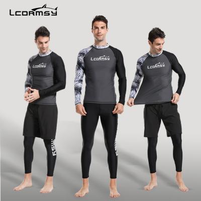 China Anti Long Manufacturer Oem Rash + Surf Custom Rash Armor Quick Dry UV Sublimation Printed Logo Sleeve Armor for sale