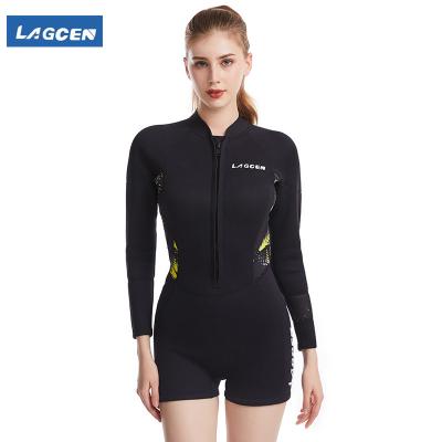 China 2020 Wholesale Heat Insulation Ladies Neoprene Wetsuit One Piece Suit Anti-UV Pressure Resistant Wholesale Customization for sale