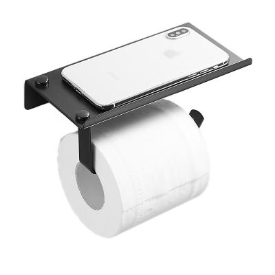 China Good Quality Modern Hot Selling Toilet Paper Roll Holder With Mobile Phone Shelf for sale