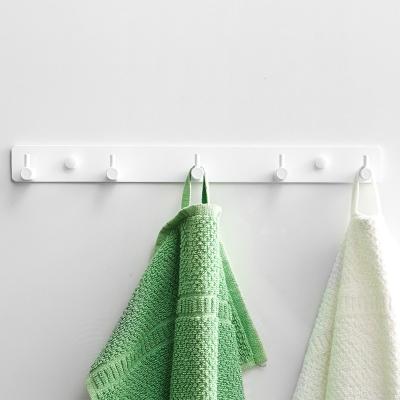 China Sustainable Wall Hanging Bathroom Clothes Hang Aluminum Coat Hat Tier Hooks for sale