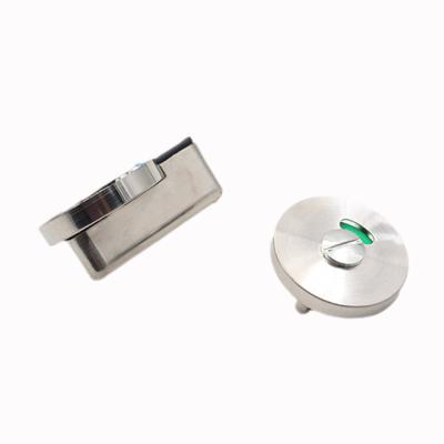 China Heavy Duty Self-Closing Factory Direct Zinc Alloy Toilet Door Indicator Lock for sale