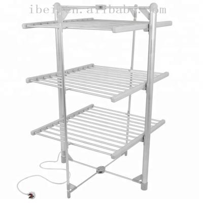 China Easy Heated Tissue Racks Balcony Laundry Rack Hanger Dryer Baby Clothes Heated Towel Racker with CE RoHS ERP Certification for sale