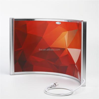 China Garage CT Series Most Efficient Foot Warmer IR Free Curved Panel Heater With Switch With WIFI Thermostat for sale