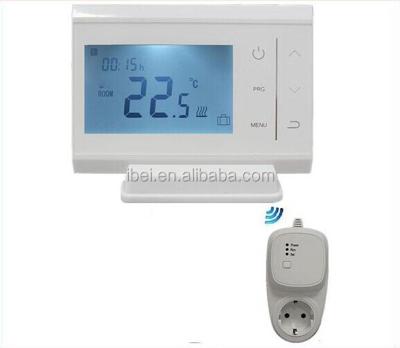 China Programmable wireless bathroom thermostat for infrared heating panel for sale