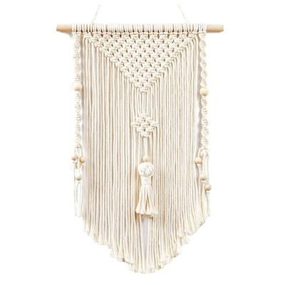 China Handmade Woven Macrame Bohemian Mandala Tapestry Wall Hanging For Living Room Bedroom Wall for sale