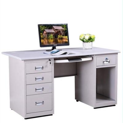 China (Size)Adjustable Professional Steel Desk With Drawers Modern Design Executive Office Furniture Desks for sale