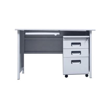 China Adjustable (height) desk with 3 drawers movable pedestal for computer for sale