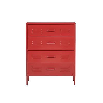 China Factory Expandable Source Design Modern Steel Office Cabinet 4 Drawer Filing Cabinet for sale