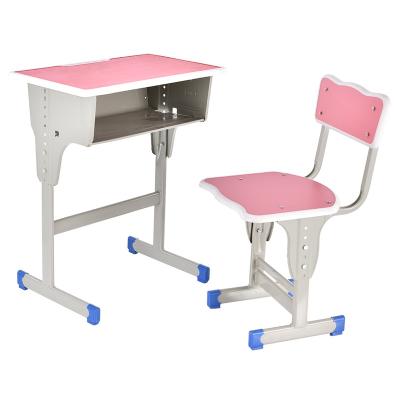 China High Quality Environmental Friendly School Furniture Reading Study Desk And Chair For Elementary School Student for sale