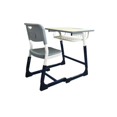 China Canada Modern Popular Single Height Adjustable School Desk And Chairs for sale