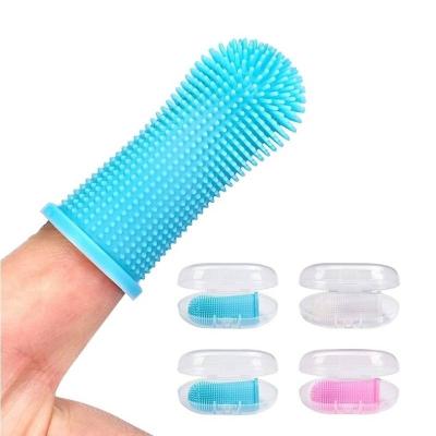 China Hot Selling Smart Stocked Finger Toothbrushes For Dogs And Puppies With Best Price for sale