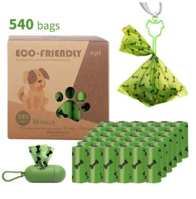 China Manufacturer Wholesale Eco Friendly Biodegradable Box Packed Pet Waste Bags Dog Poop Stored Bag for sale