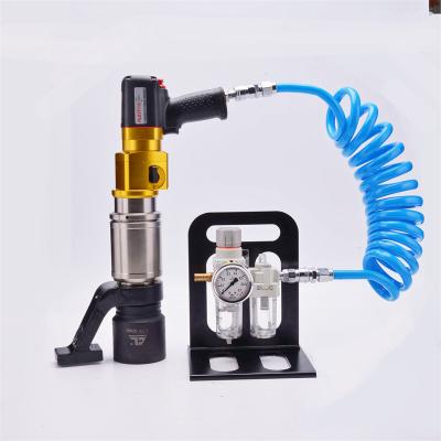 China Powerful and Low Noise Factory Sales 4000Nm Direct Straight Pneumatic Torque Wrench Bolt Tightening Tool for sale