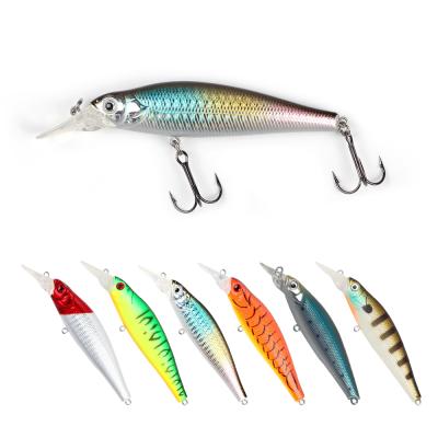 China High Quality OEM 6g 10g 15g ABS Hard Fishing Tackle Floating Top Water Fishing Lures Minnow Float Bait Fishing for sale