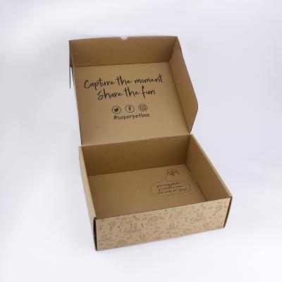 China High Quality Disposable Custom Design Logo Packing Gift Cheap Paper Box for sale