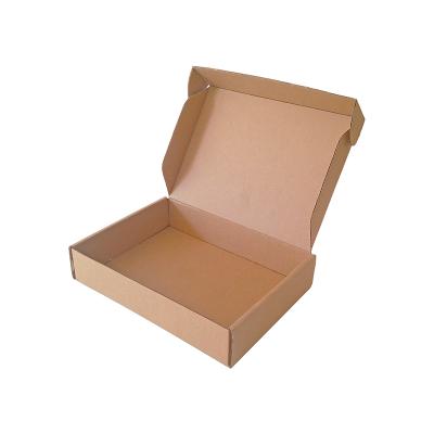 China Disposable Wholesale Custom Recycled Corrugated Cardboard Kraft Paper Packaging Mailing Box for sale