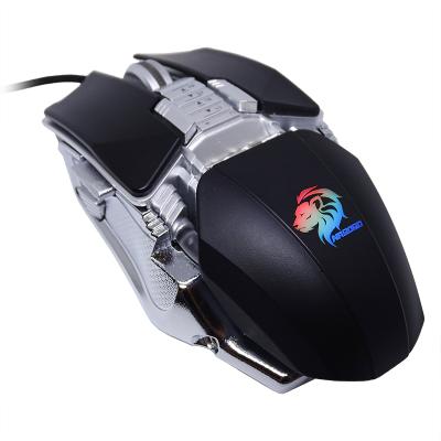 China 2021 Wired Mouse by GM-02 Light Effect Laptop Mouse Factory Price Colorful Breathing High Quality Accessories Wired Mouse for sale