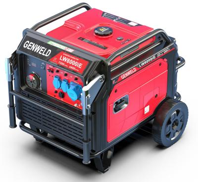 China LWG8000iE Portable 22L 420cc Engine Driven Arc Welder 6.8kw for sale