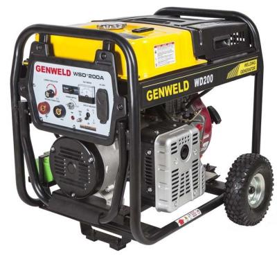 Cina Generatore diesel portatile di GENWELD WD200A, generatore diesel domestico con CA 2.0Kw potenza di uscita in vendita